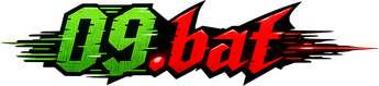 09.bat উষ্ণ বাদামি লোগো